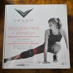 Venom by Hyperice Leg Heat + Vibration Wrap – Recovery Device, New Box